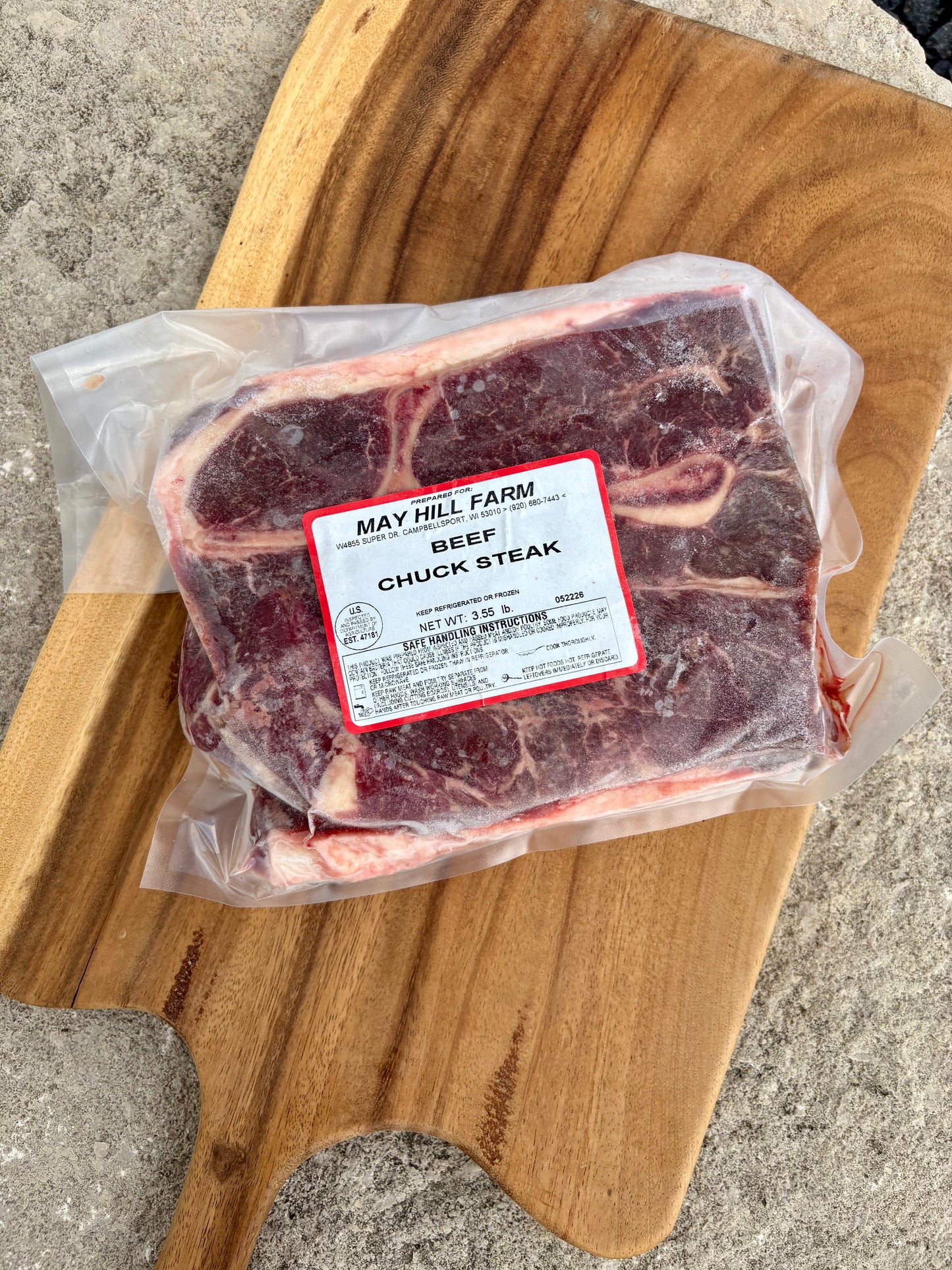 Chuck Steaks – Grass-Finished Beef