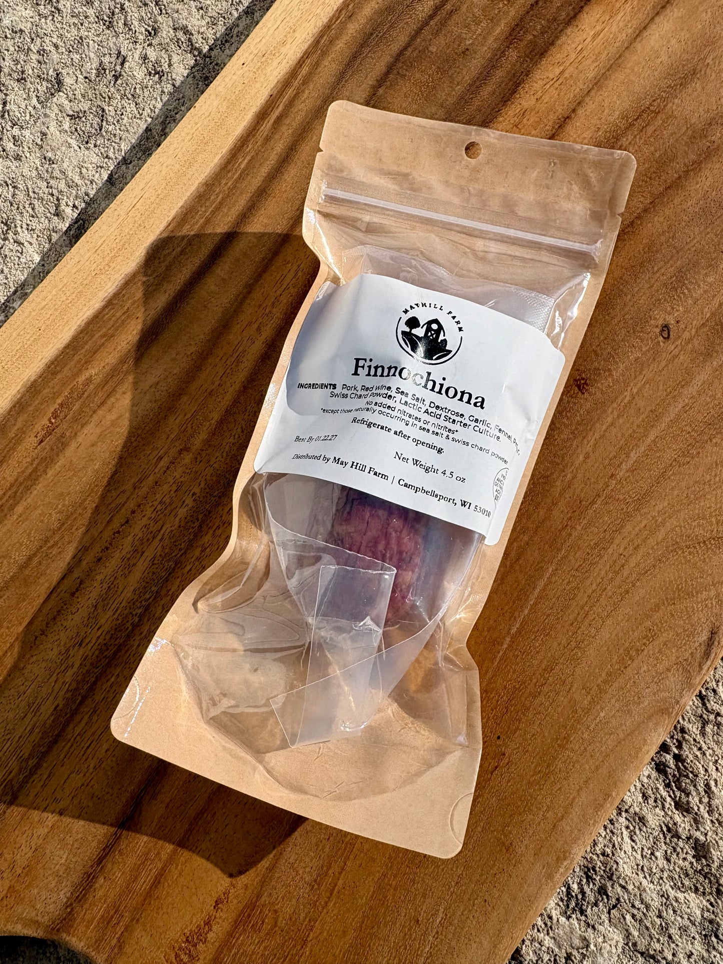Finnochiona Salami (4.5 oz)