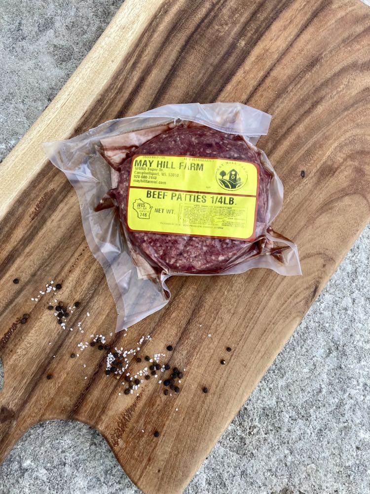 Hamburger Patties 1/4 lb. (grass-finished)
