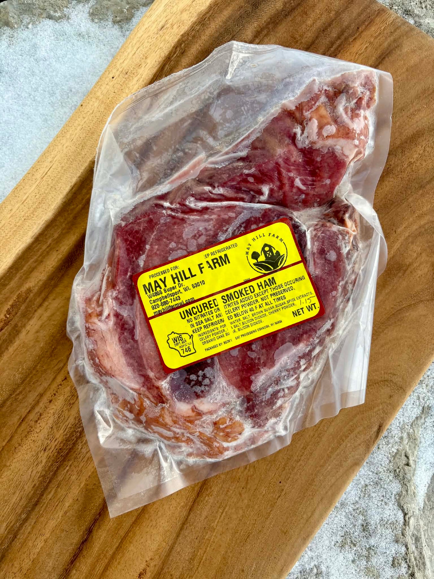 Uncured Smoked Ham Steak