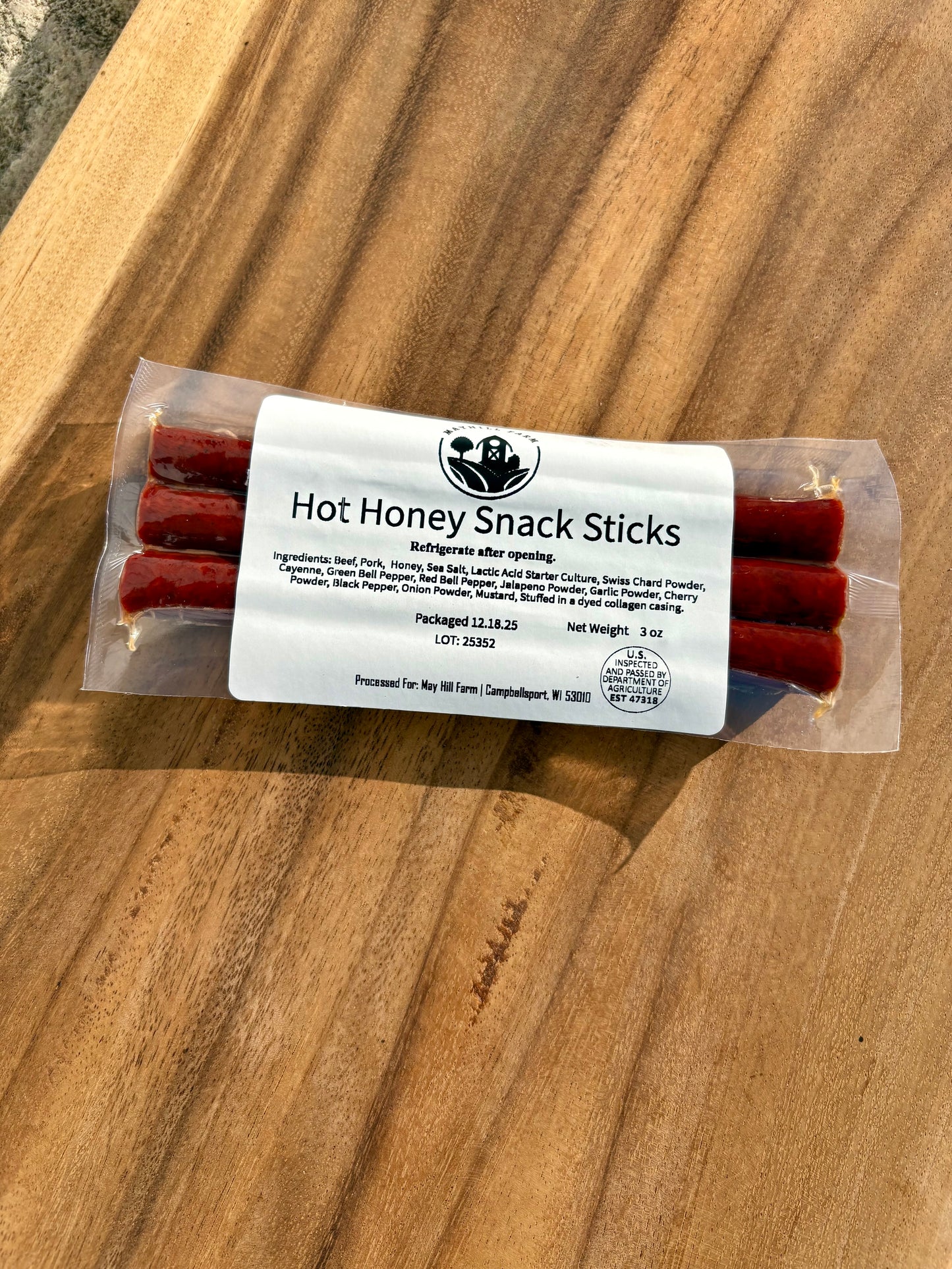 Hot Honey Snack Sticks