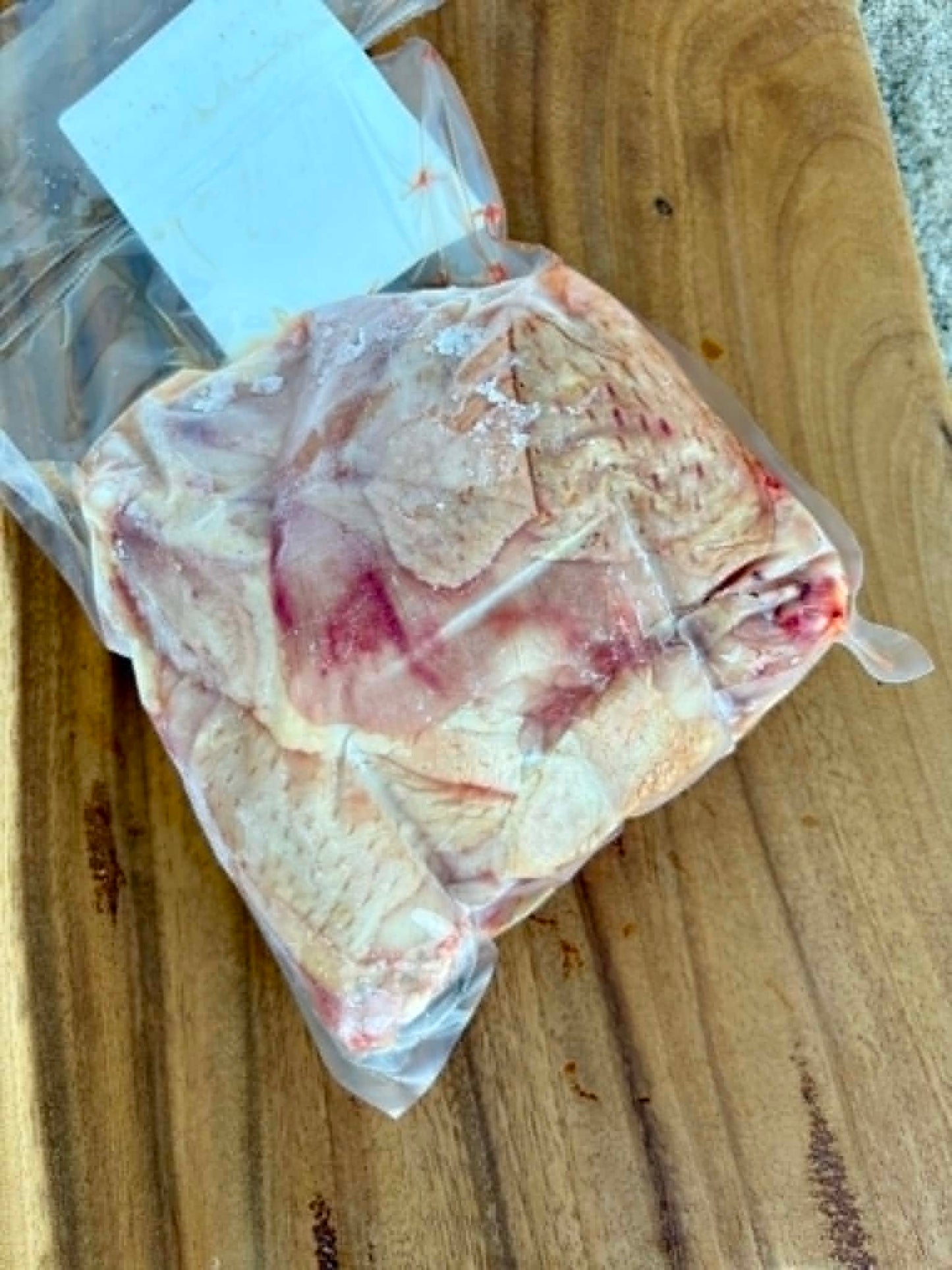 Pasture-Raised Boneless Chicken Thighs, Skin-On — 4 per Pack