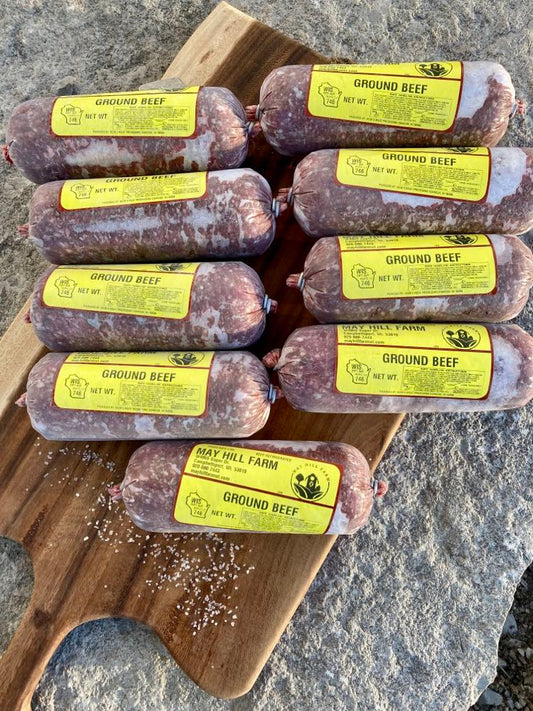 Ground Beef Bundle - 20 lbs. (grain-finished)
